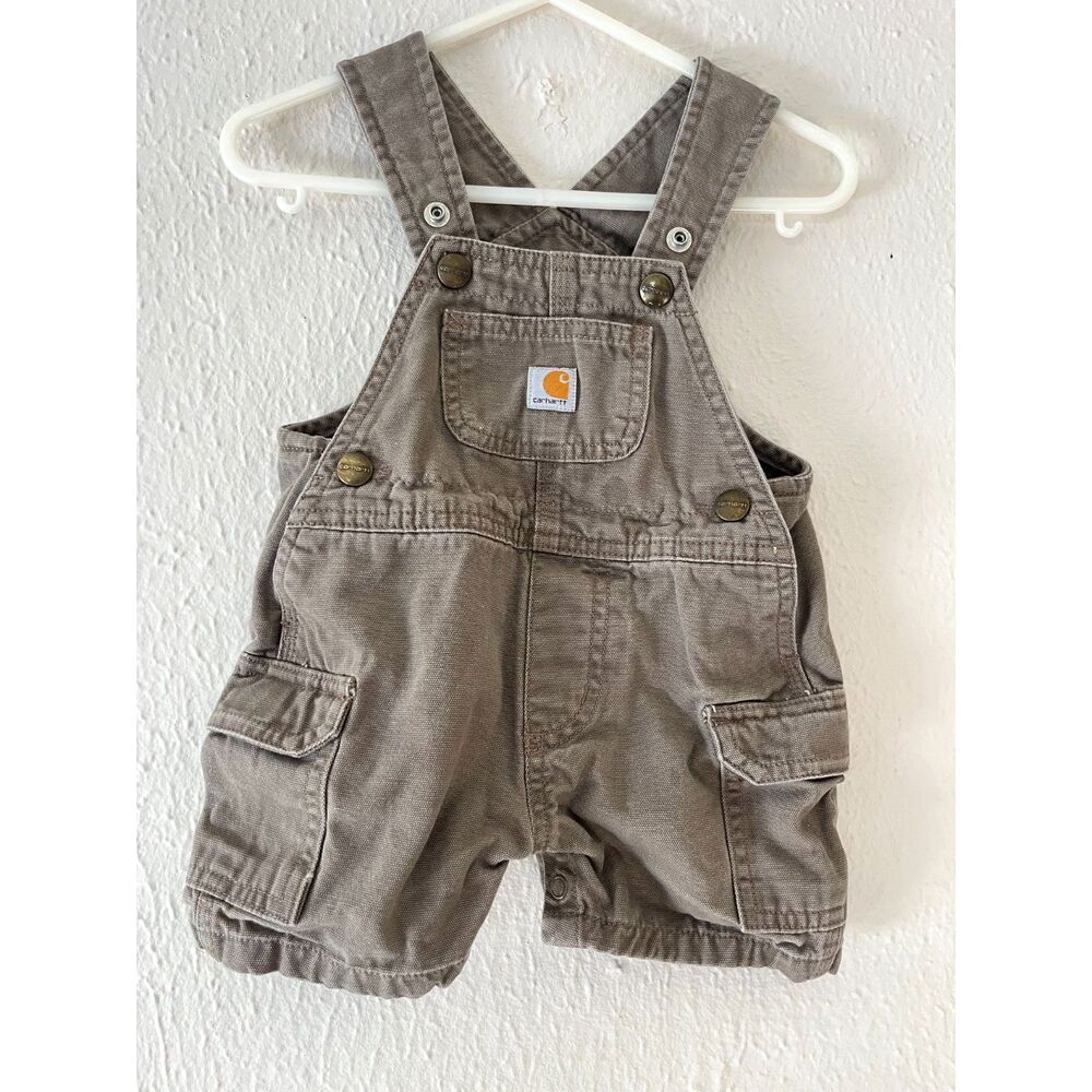 Carhartt Overalls; kids overall shorts, farmcore